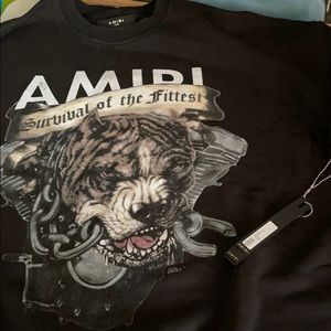 AMIRI PITBULL CREW SWEATSHIRT